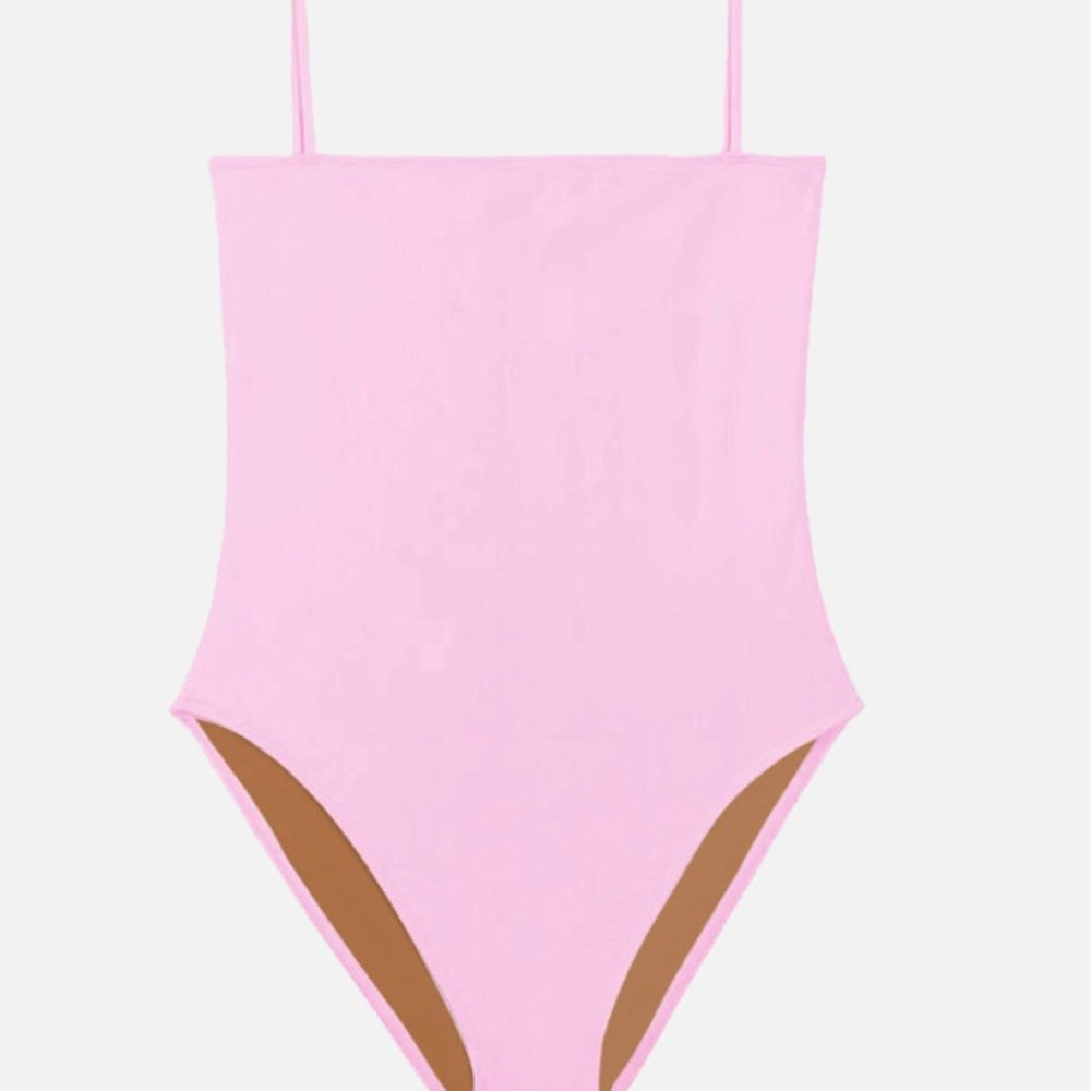 Nu Swim Straight One Piece -- Pink